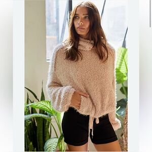 FP Movement By Free People Heatin Up Bubble Pullover Sweater: size S/M